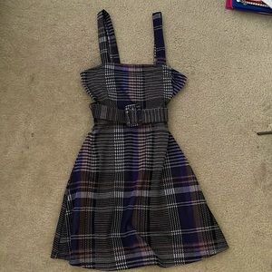 Forever 21 purple above knee dress, small